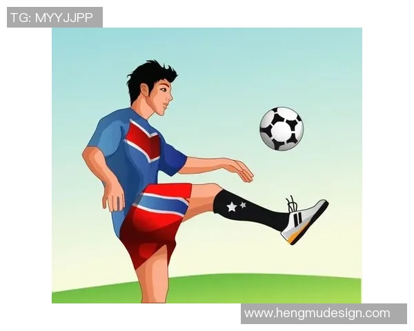 足球明星插画素材图片精选展示助你创作出色的体育艺术作品